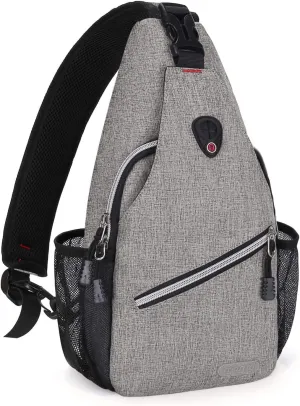 MOSISO Mini Sling Backpack,Small Hiking Daypack Travel Outdoor Casual Sports Bag