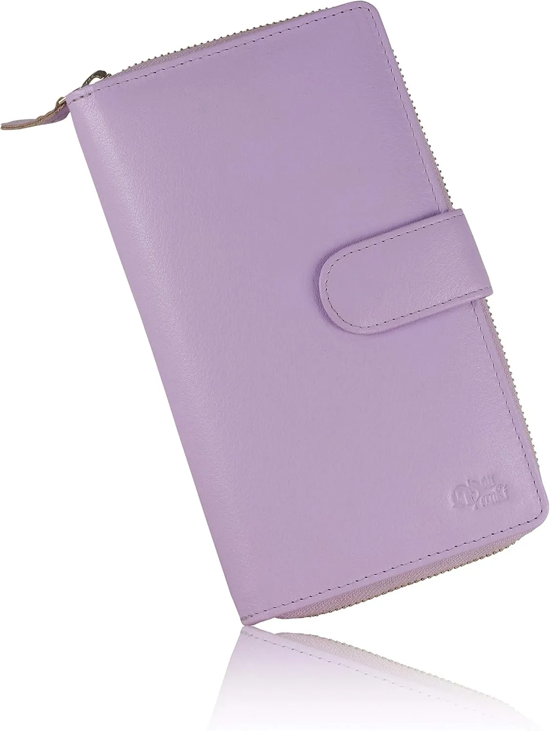 Mou Meraki Big Fat RFID Blocking Leather Organizer Checkbook Wallets For Women - Clutch