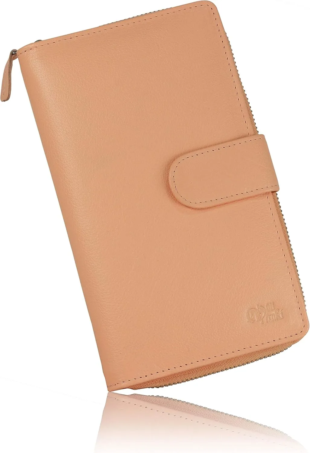 Mou Meraki Big Fat RFID Blocking Leather Organizer Checkbook Wallets For Women - Clutch