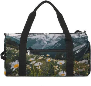 Mount Rainier National Park Sports Gym Bag Lightweight Travel Duffle Bag Carry on Weekender Bags for Women Men
