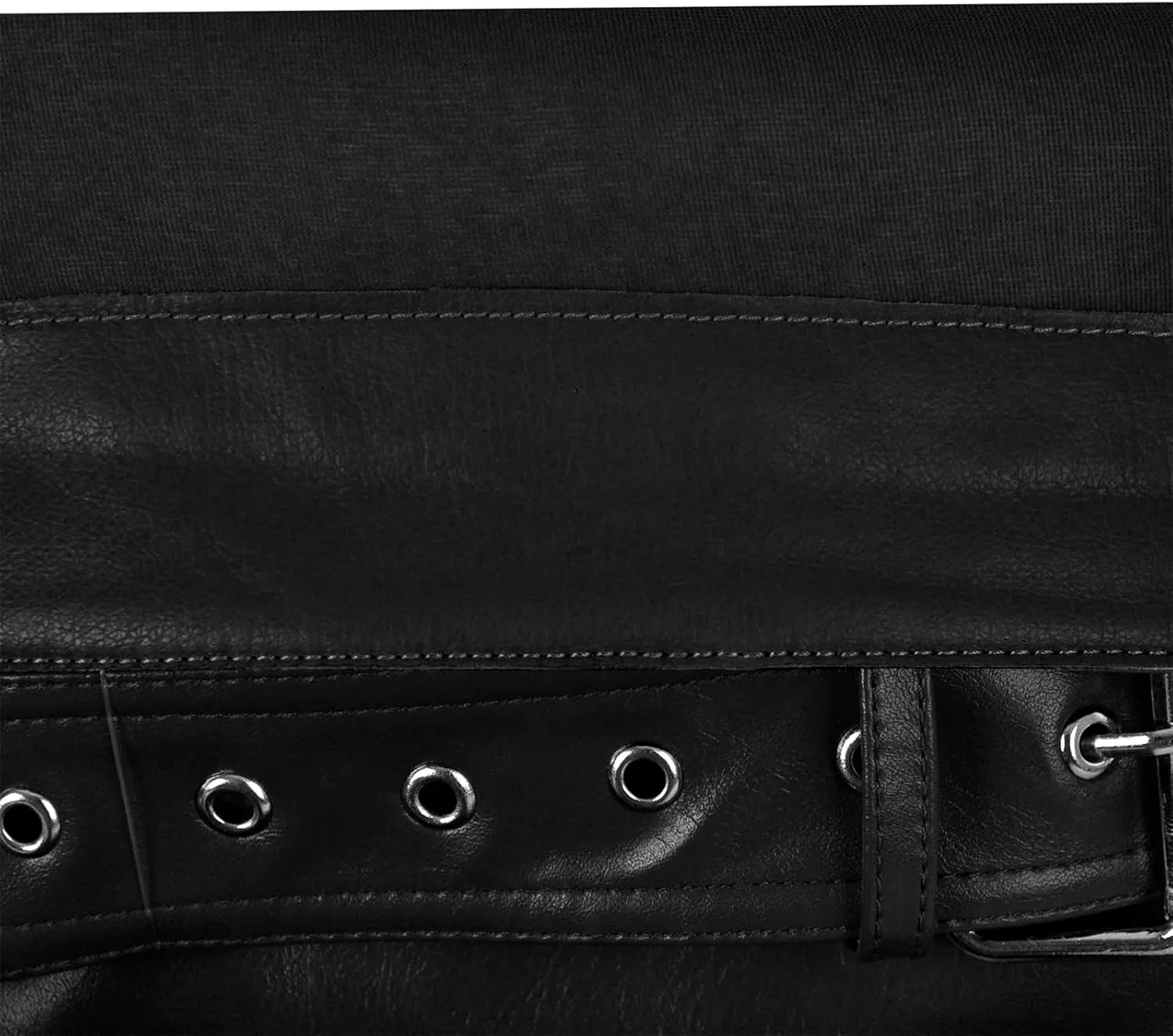 Multi Buckle Strap Over the Knee Pointed Toe Belts Stiletto Heeled Booty Thigh High