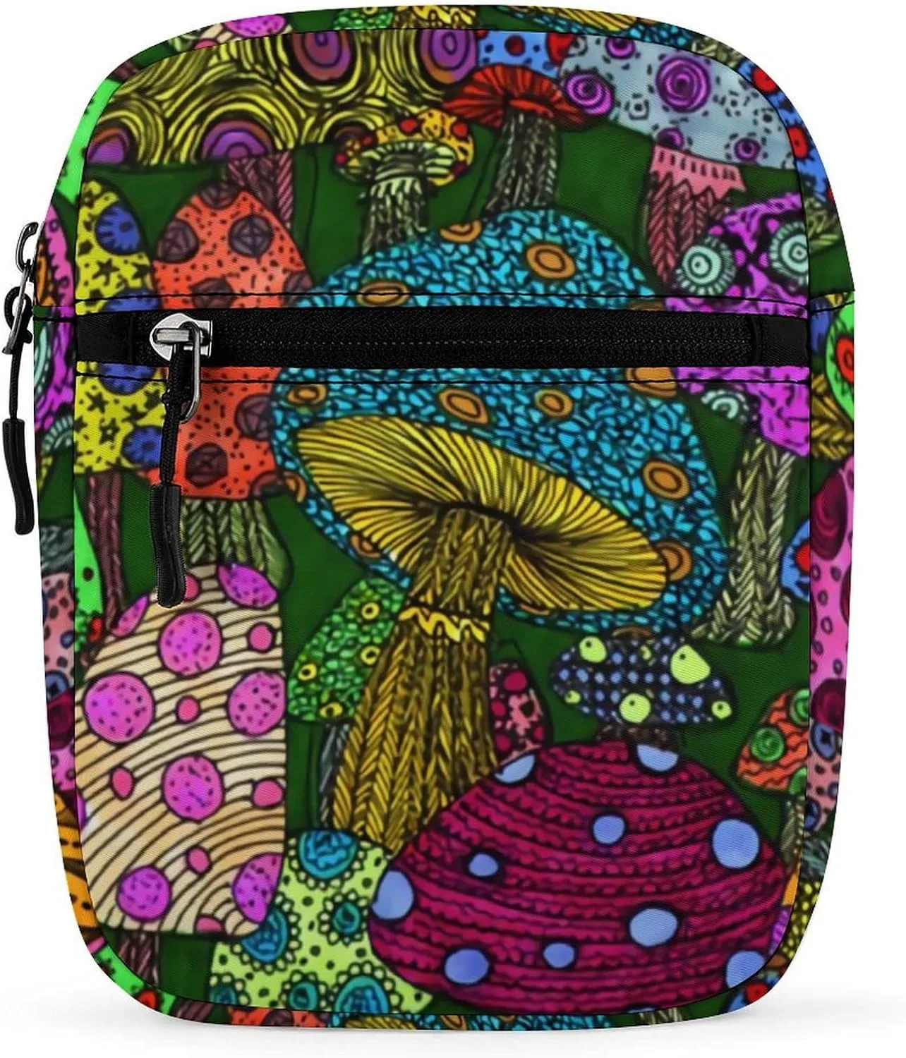 Mush Rooms Crossbody Bag Small Shoulder Bag Waterproof, Lightweight And Convenient