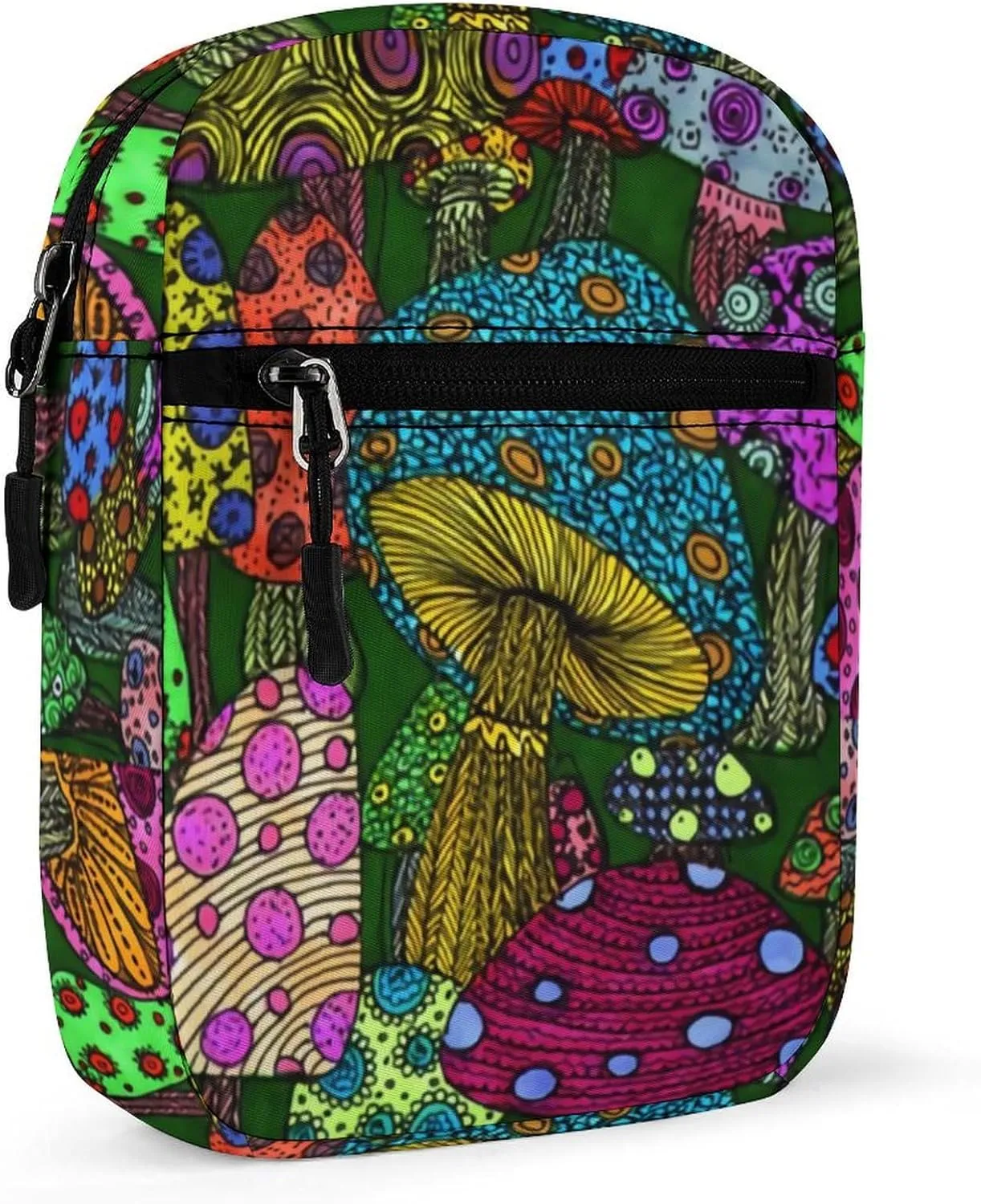 Mush Rooms Crossbody Bag Small Shoulder Bag Waterproof, Lightweight And Convenient
