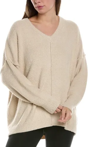 Natori Women's Luna Mellow V Neck Top Length 27"