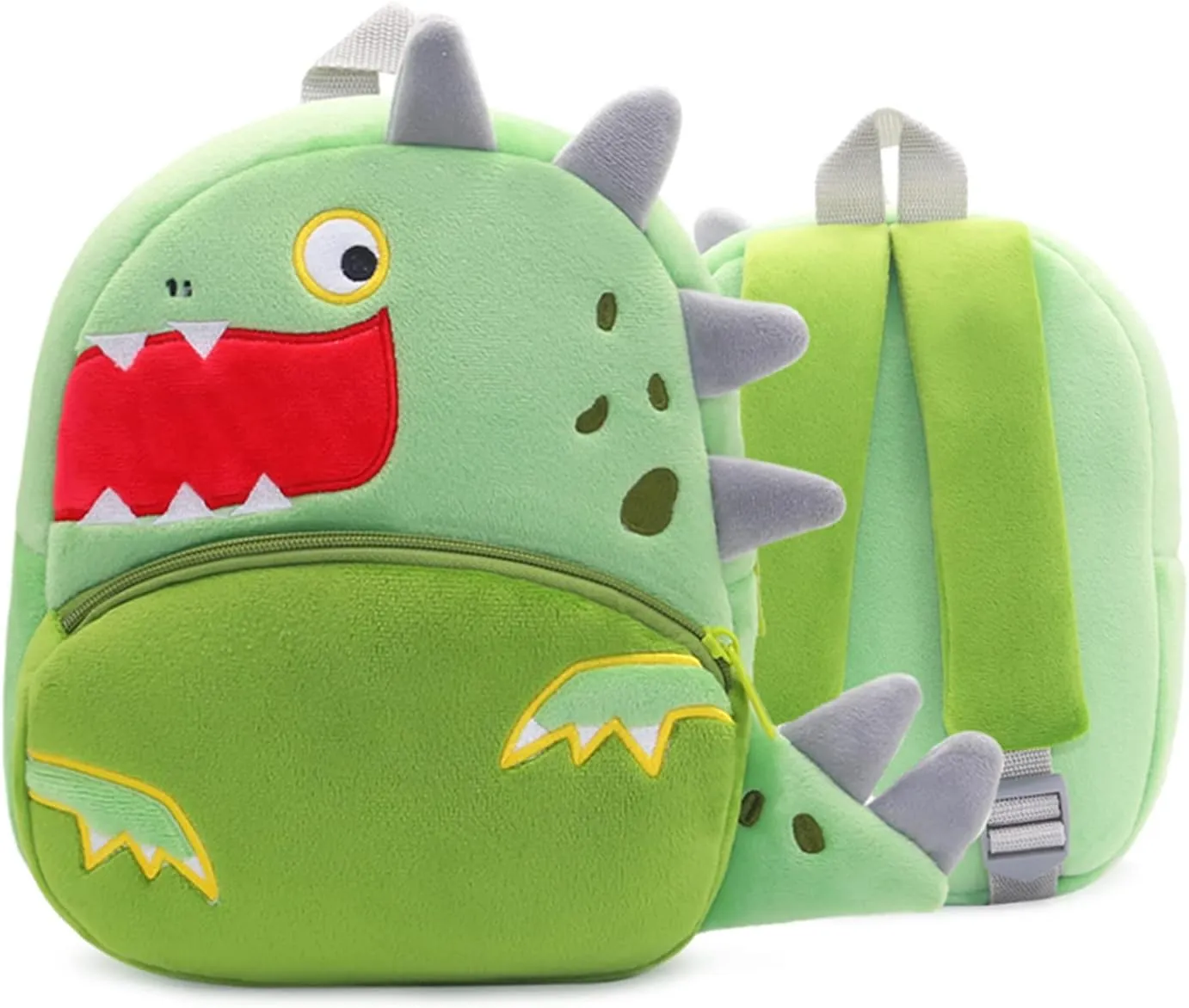 NICE CHOICE Cute Toddler Backpack Toddler Bag Plush Animal Cartoon Mini Travel Bag for Baby Girl Boy 2-6 Years(Cute Dinosaur)