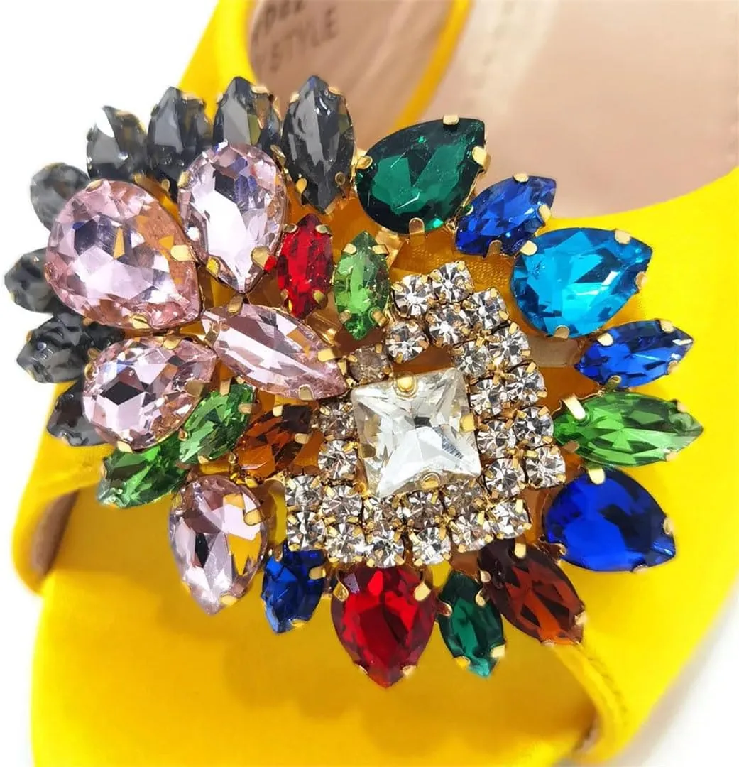 Nigerian Luxury Wedding Set Rhinestone Heels Matching Clutch Italian Design Craft