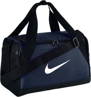 Nike Brasilia (Extra-Small) Duffel Bag NKBA5432 (Midnight Navy/Black/White)