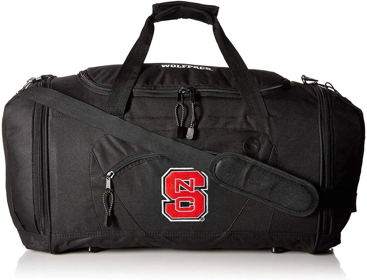 Officially Licensed NCAA "Roadblock" Duffel Bag, 20", Multi Color