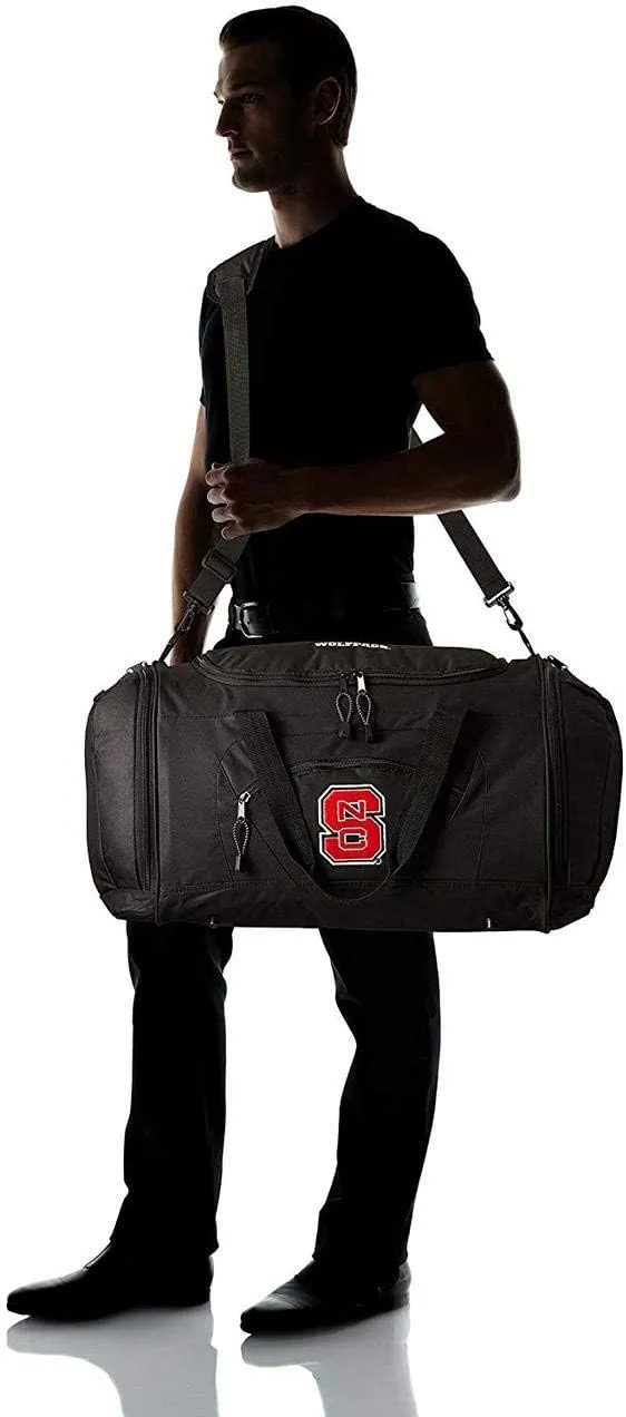 Officially Licensed NCAA "Roadblock" Duffel Bag, 20", Multi Color