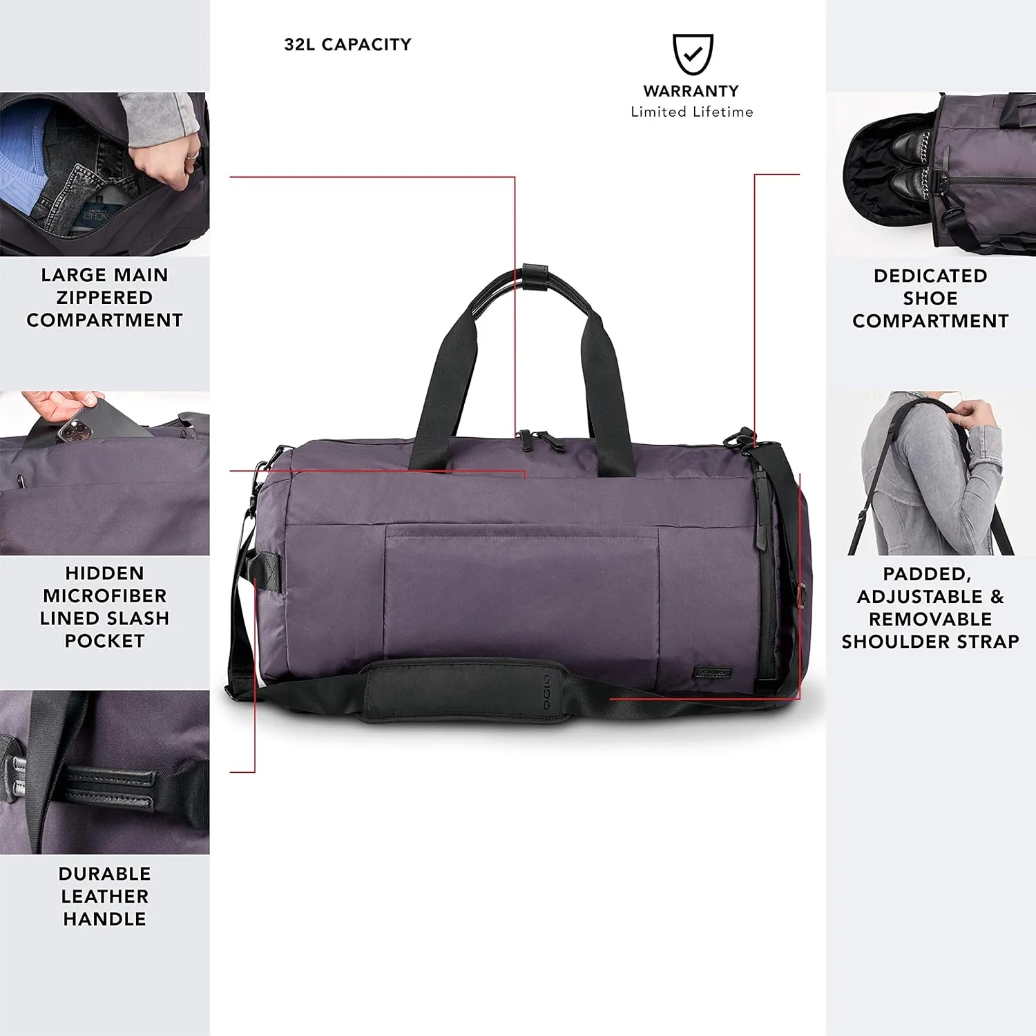 OGIO 2020 XIX Women's Duffel Bag