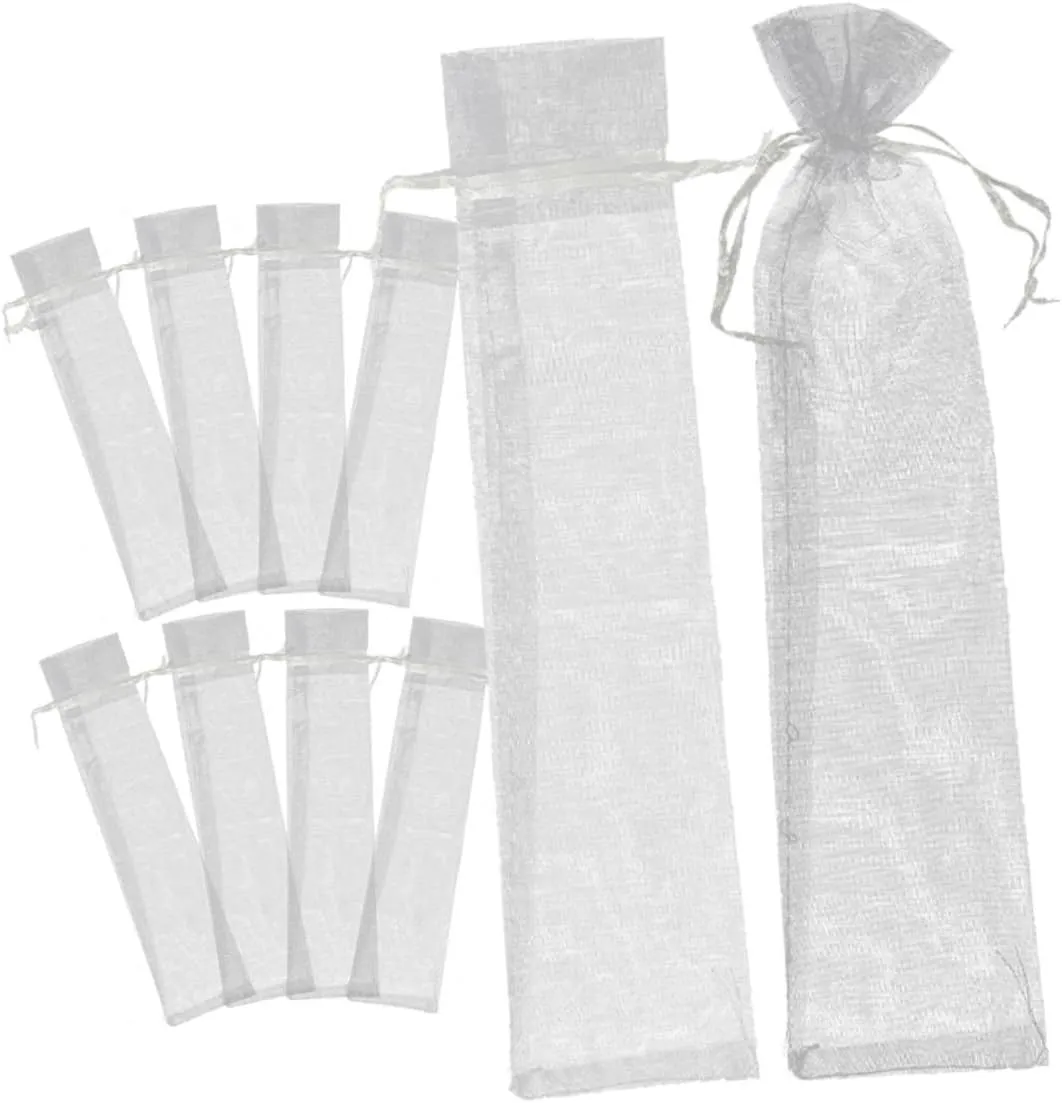 Organza Sachets Drawstring 30pcs Fabric Bags Cinch Bags Decorative Pouches for Party Favors