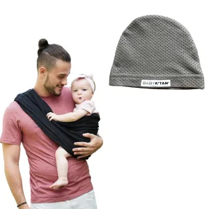 Original Baby K'tan Baby Carrier: #1 Easy Pre-Wrapped, Soft, Slip-On, No Rings, No Buckles | The Best Hands Free Infant Wrap for Newborn to Toddler up to 35lb (See Size Chart)   Baby Hat