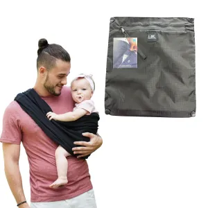 Original Baby K'tan Baby Carrier: #1 Easy Pre-Wrapped, Soft, Slip-On, No Rings, No Buckles | The Best Hands Free Infant Wrap for Newborn to Toddler up to 35lb (See Size Chart)   Wet Bag
