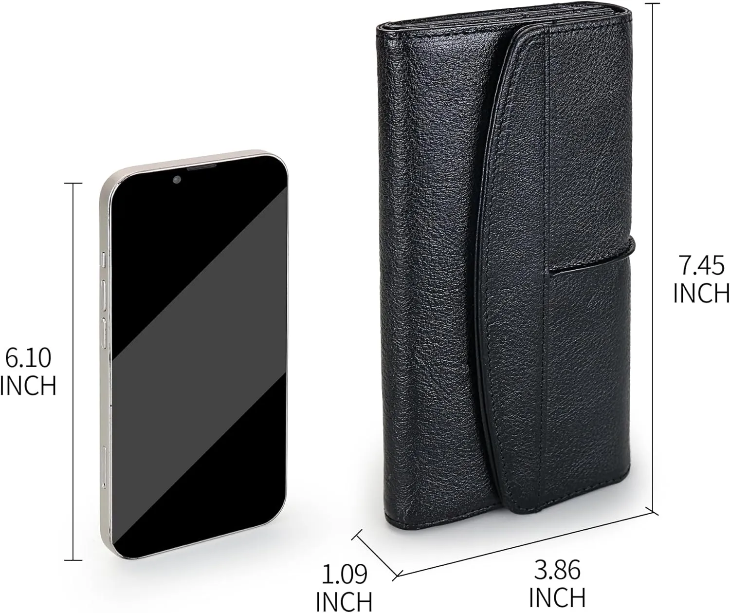 ORIREAL Wallets for Women Large Capacity Leather Clutch Wallet Card Organizer Women's Purse