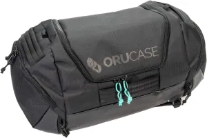 Orucase Janus Duffel Backpack for Cyclists - Gym Duffle Bag for Men & Women with Straps - Water Resistant Duffle Backpack for Travel - 40 L - Black