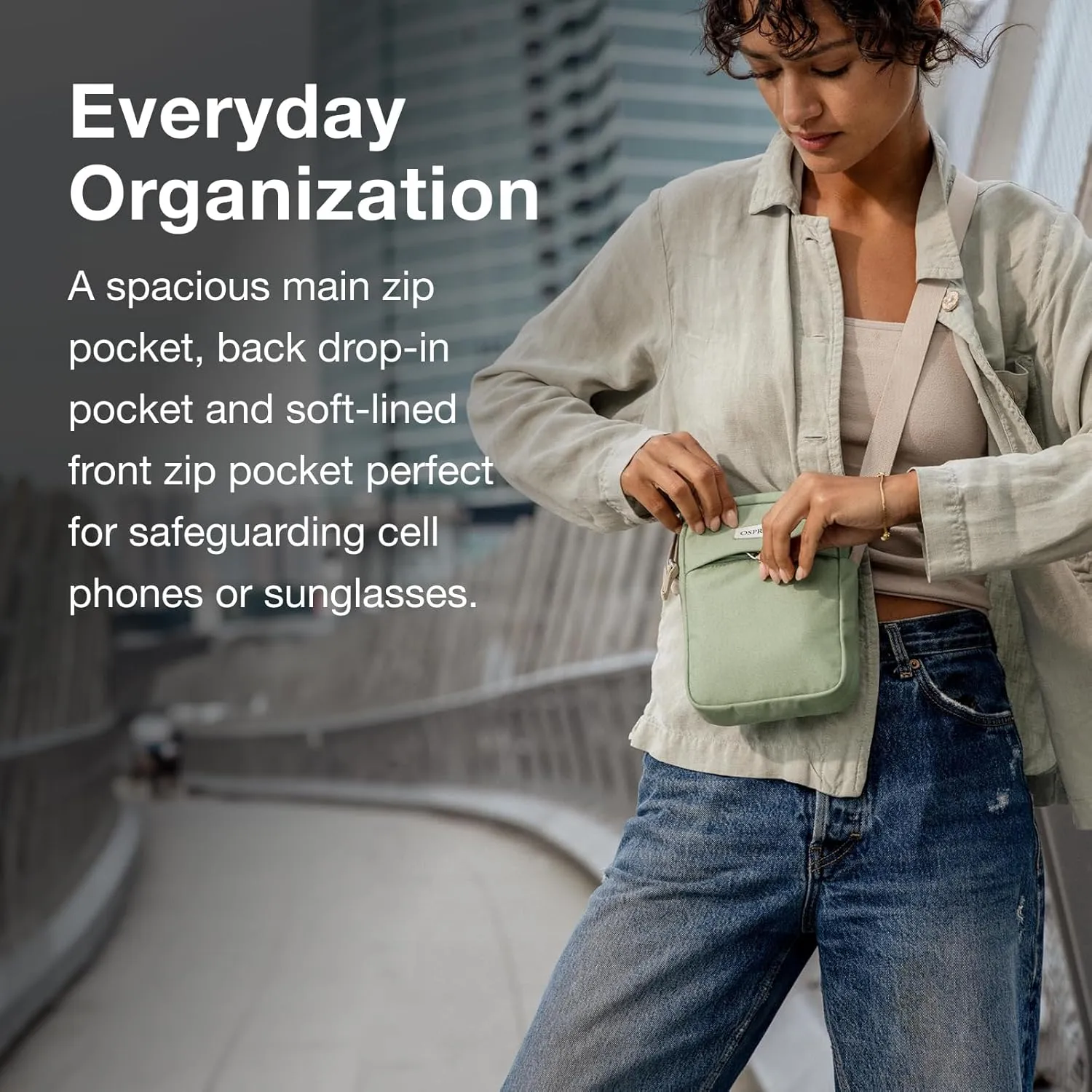 Osprey Arcane Small Crossbody Shoulder Bag