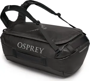 Osprey Transporter 40L Travel Duffel Bag, Black
