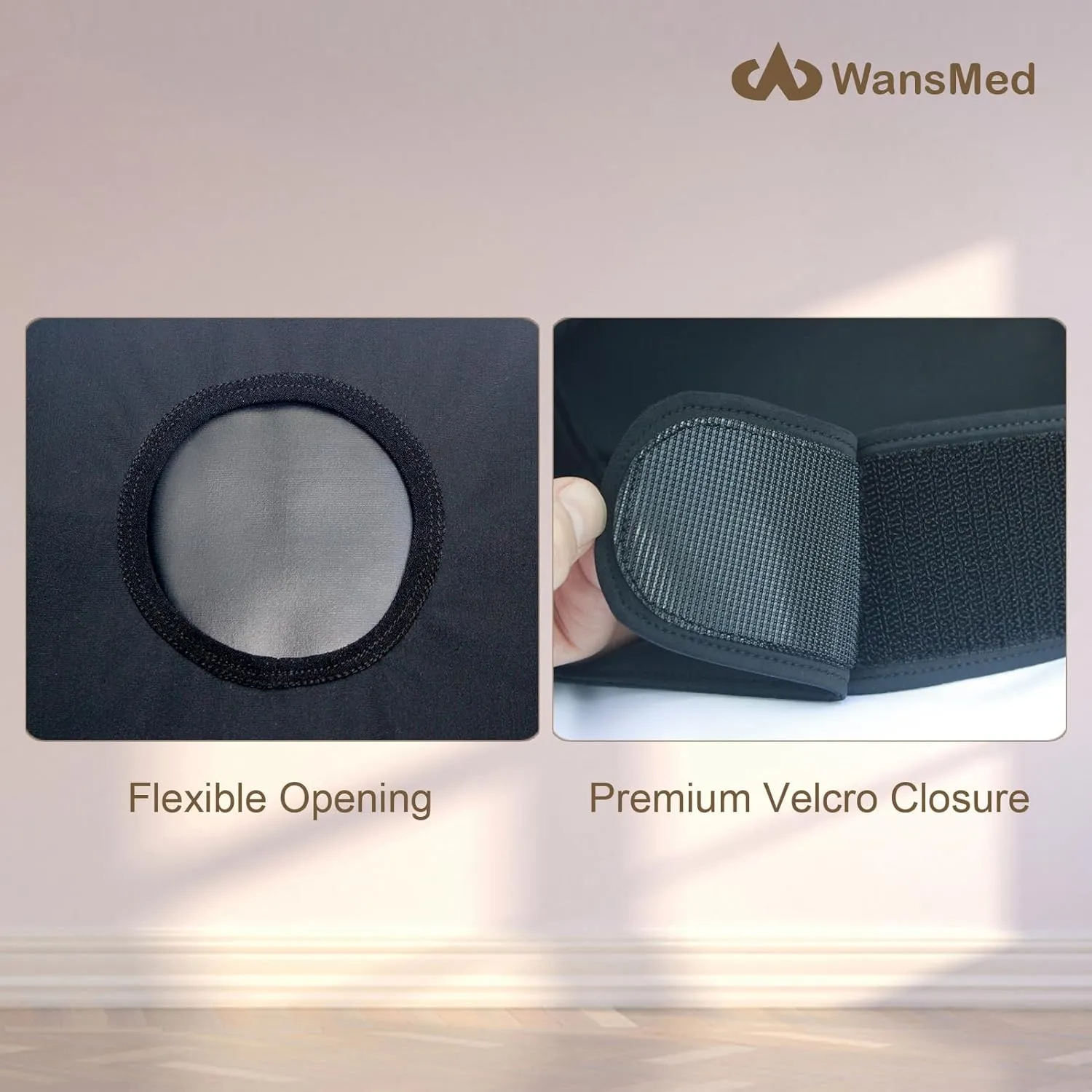 Ostomy Bag Covers for Men and Women, Ostomy Belt for Sports and Daily Life, Colostomy Supplies, Black (M)