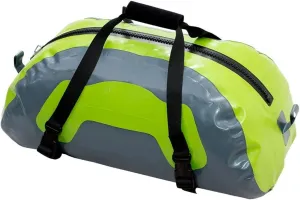 OUTCAST SPORTING GEAR AIRE Frodo Bag - Waterproof Durable Wide-Opening Protective Outdoor Water Sports Fishing Boating PVC Dry Duffel Bag, Small, Lime/Gray