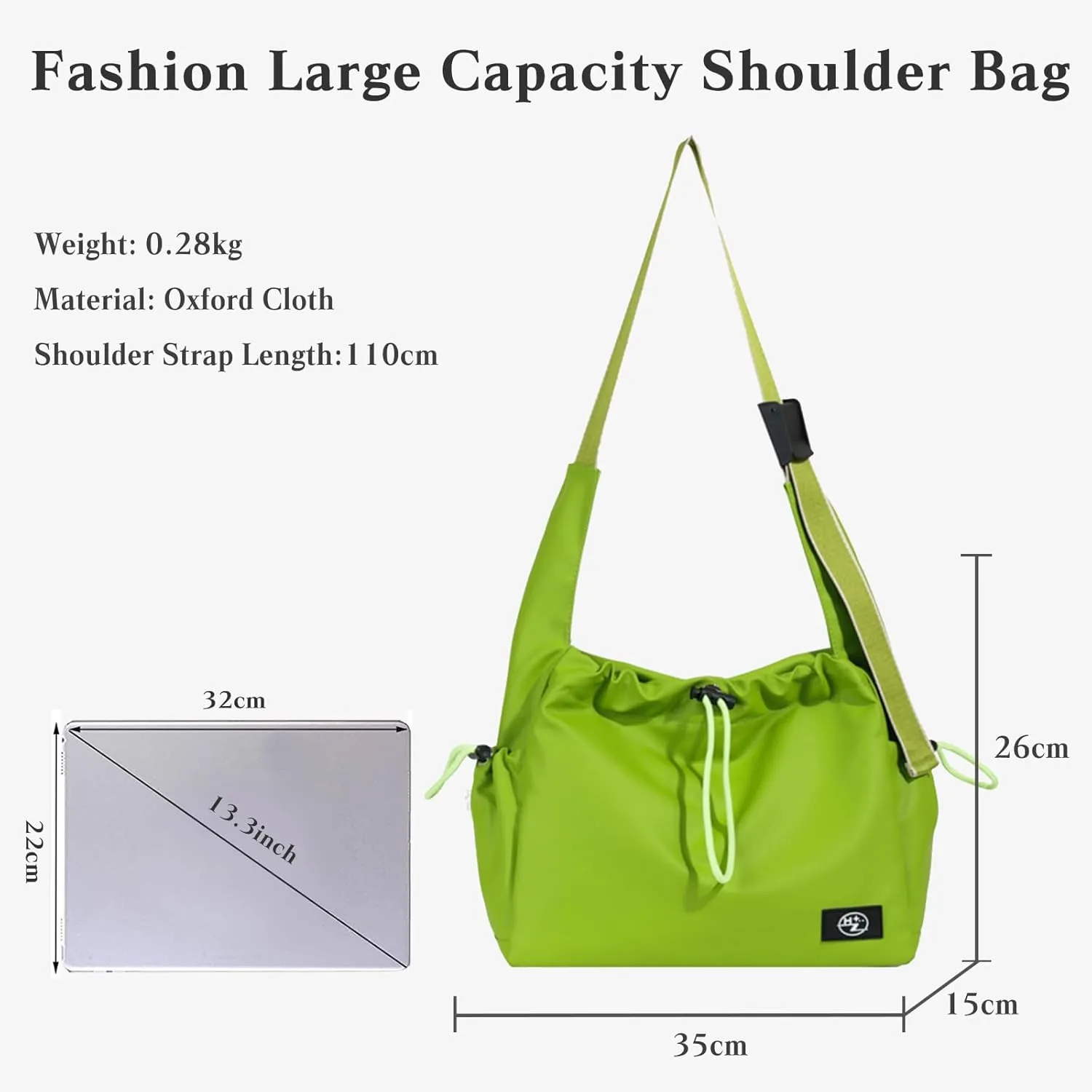 Oxford Handbag Women Waterproof Shoulder Bag Casual Crossbody Bag Lightweight Messenger Bag Top Handle Bag