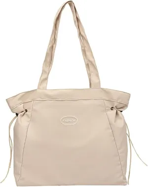 Oxford Tote Bag for Women Side-Cinch Shoulder Bag Casual Multi Pockets Handbag Waterproof Large Top Handle Bag