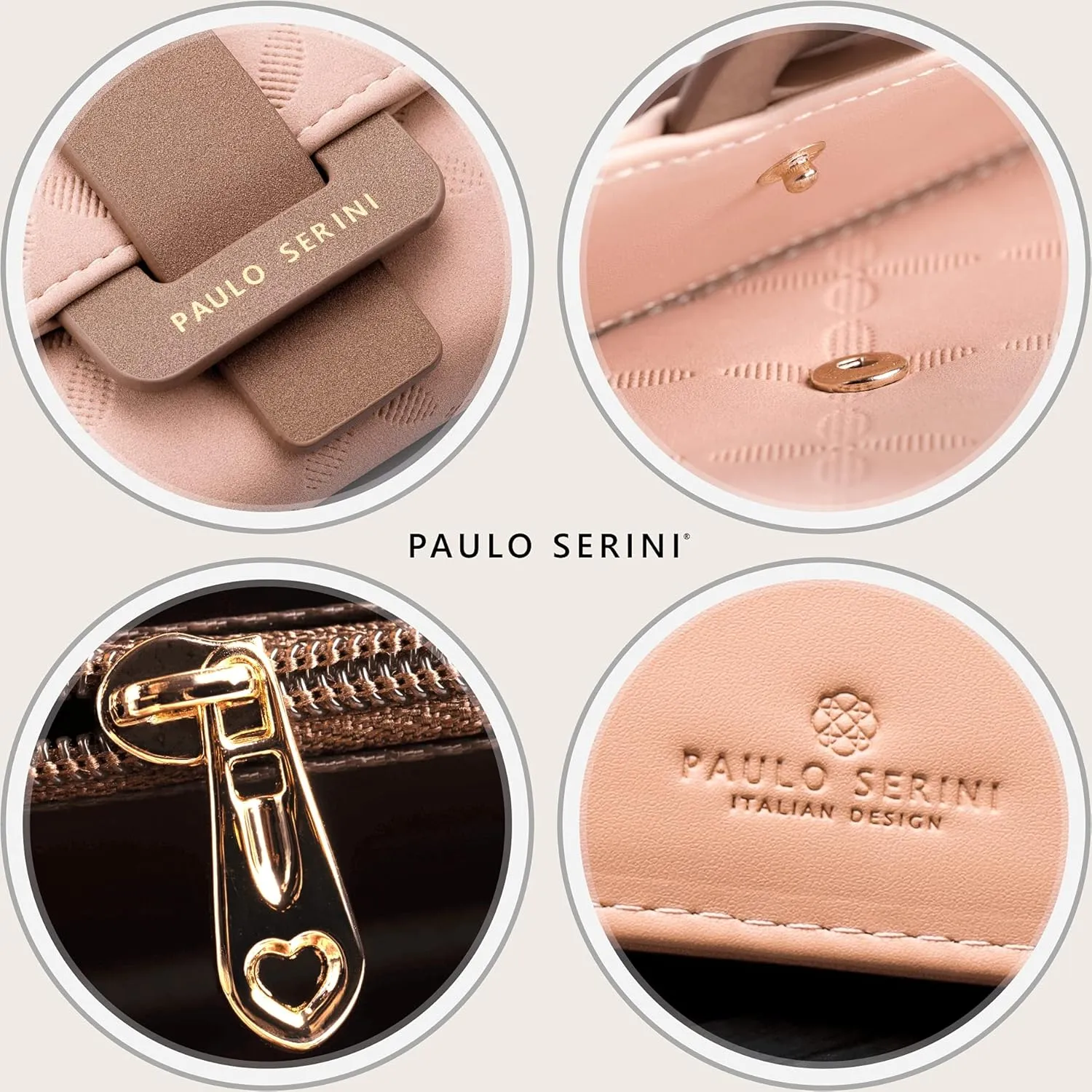 PAULO SERINI® Wallet Women - Womens Wallet with Coin Purse - Card Holder 9 Cards - Wristlet - Vegan Wallets for Women - Birthday Gifts for Women - Billeteras de Mujer - 9 colors