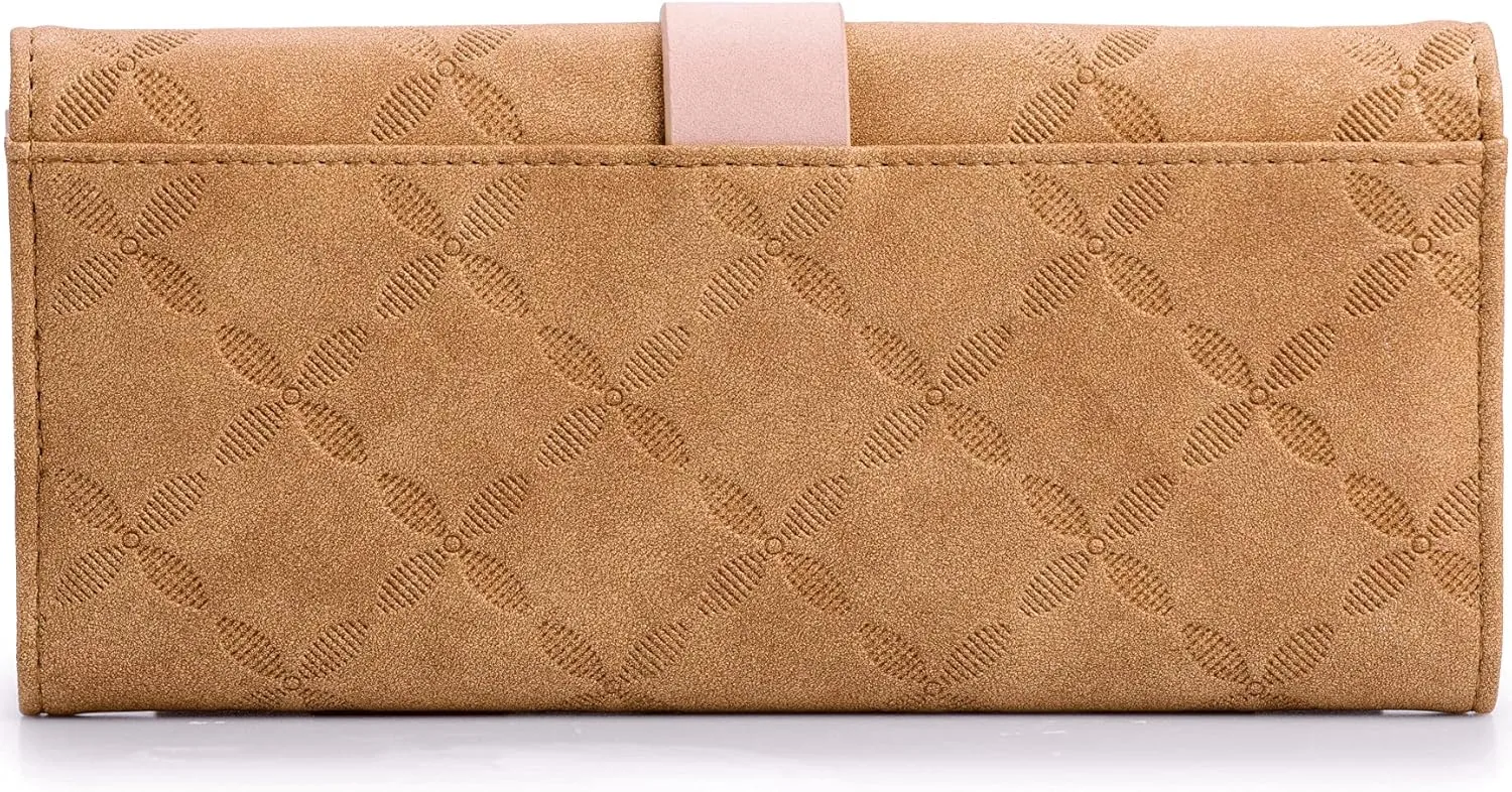 PAULO SERINI® Wallet Women - Womens Wallet with Coin Purse - Card Holder 9 Cards - Wristlet - Vegan Wallets for Women - Birthday Gifts for Women - Billeteras de Mujer - 9 colors