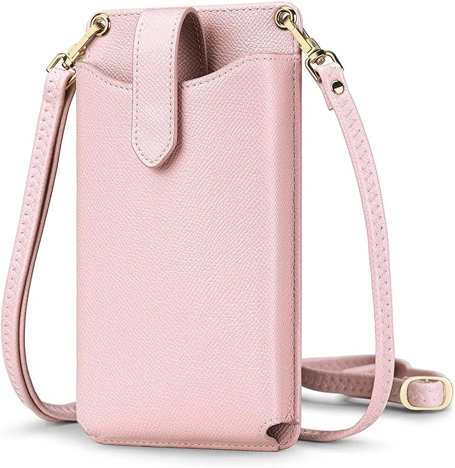 Peacocktion Small Crossbody Cell Phone Purse for Women, Lightweight Mini Small Crossbody Bags for Women with Card Slots