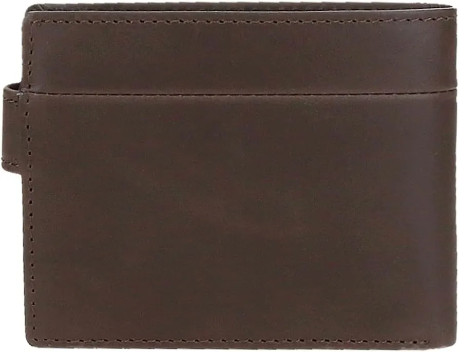 Pepe Jeans Staple Horizontal Wallet with Click Closure, One Size, Brown, One Size, Horizontal wallet with click closure