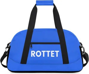 Personalize-Kids-Duffel-Bags With Custom Name Text Carry-On Overnight Travel Gym Lightweight Dance Sports Bags For Girls Boys Kids,Blue 4
