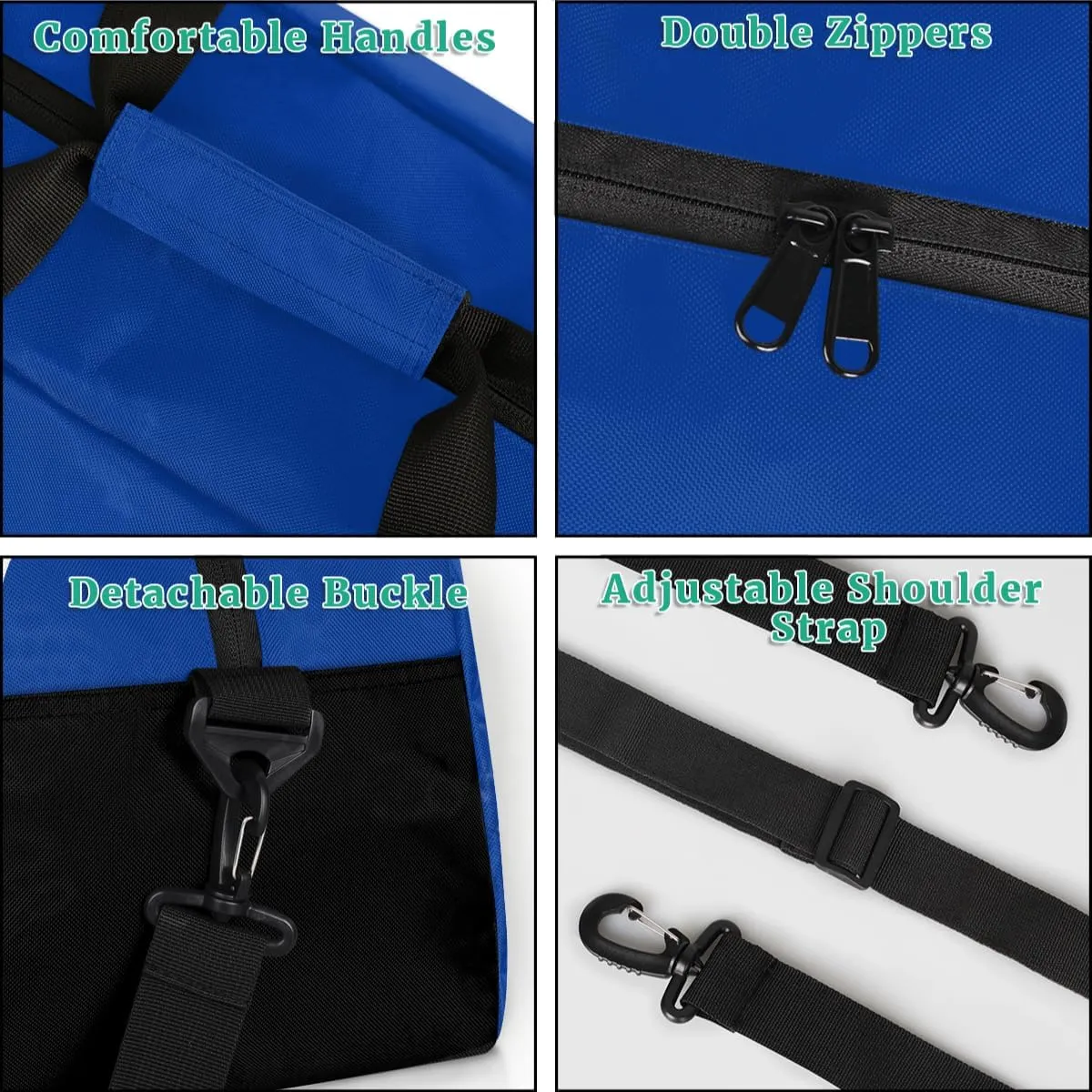 Personalize-Kids-Duffel-Bags With Custom Name Text Carry-On Overnight Travel Gym Lightweight Dance Sports Bags For Girls Boys Kids,Blue