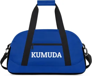 Personalize-Kids-Duffel-Bags With Custom Name Text Carry-On Overnight Travel Gym Lightweight Dance Sports Bags For Girls Boys Kids,Blue