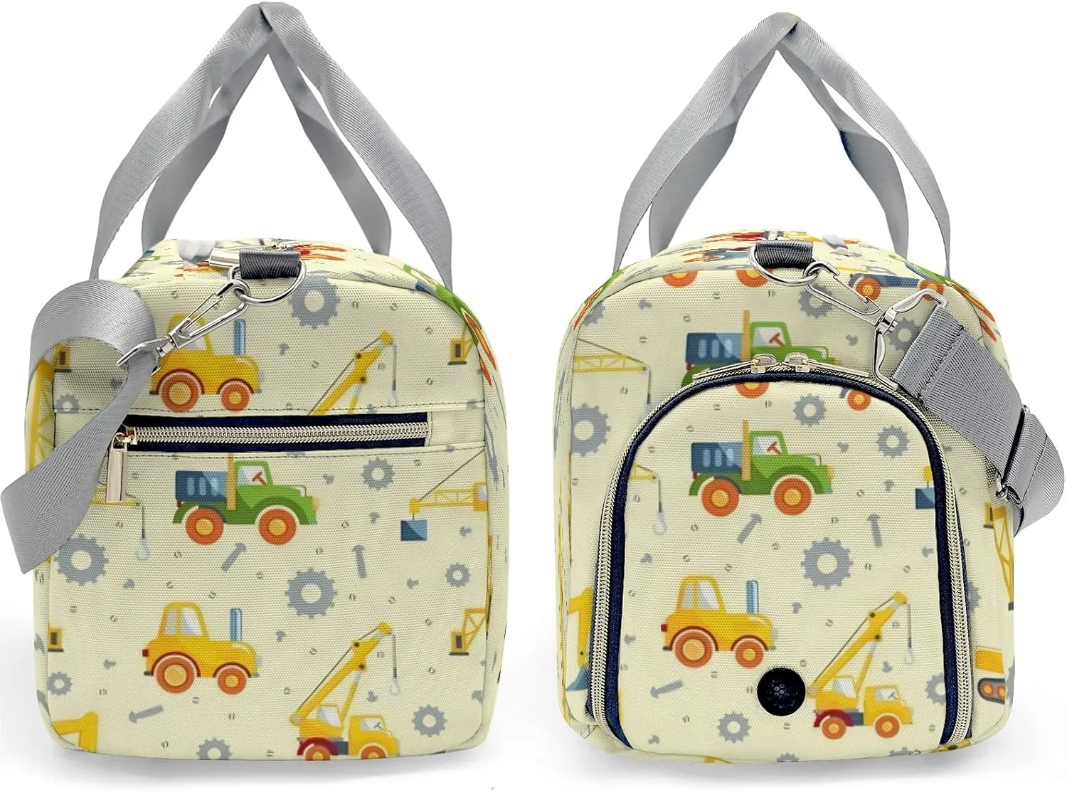 Personalized Color Trucks Car Duffel Bag,Customized Sport Player Travel Bag for Gifts