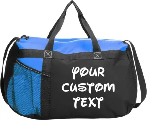 Personalized Gym Sports Duffel Bag: Gym Duffel Bag