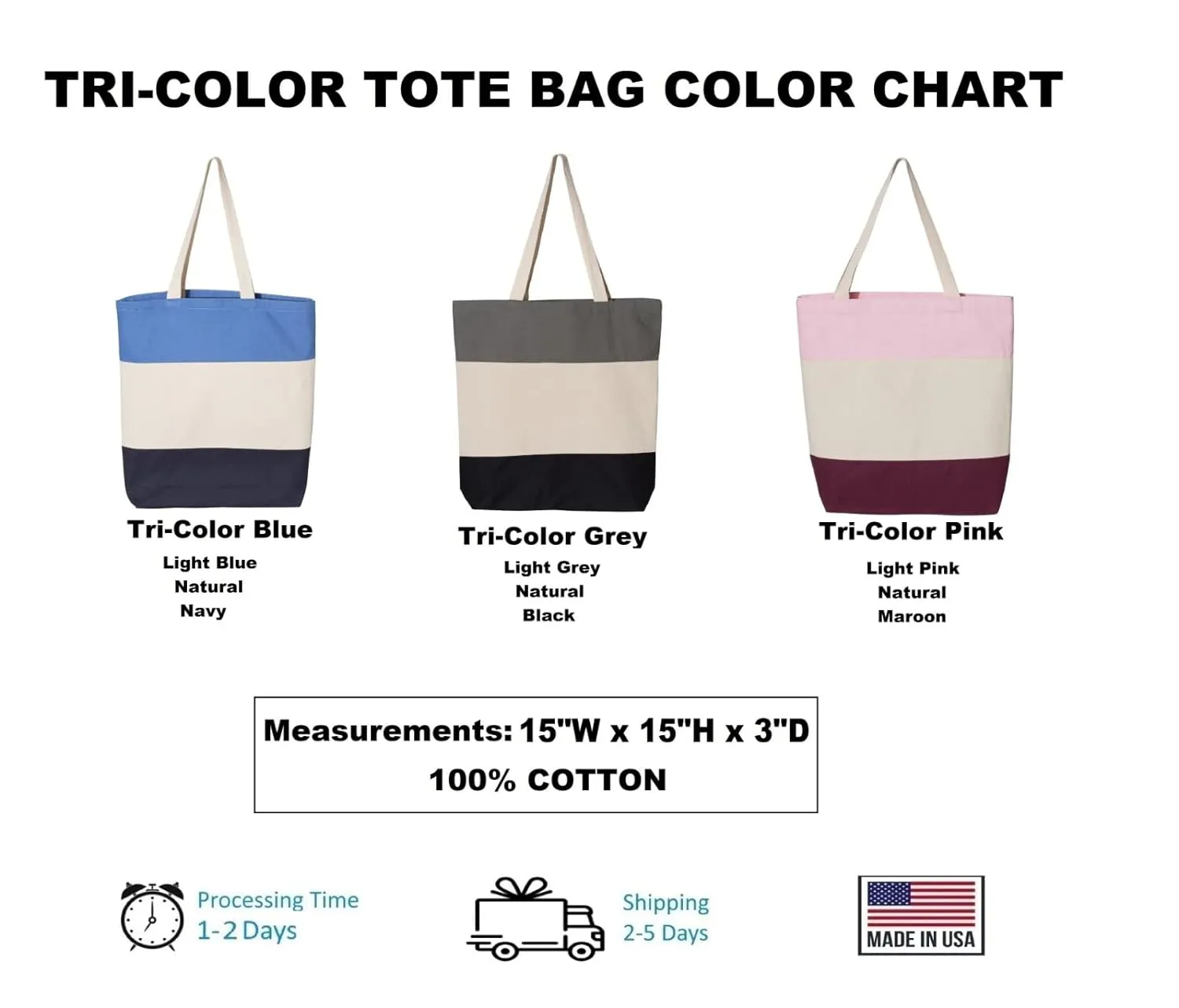 Personalized Occupational Therapist Tote Bag, Occupational Therapist, Occupational Therapy Gifts, OT Bag, Occupational Gift (15"L x 15"H x 3"D, Tri-Color Grey)