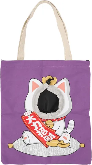 Pet Bag Cute Portable Shoulder Bag Suitable for Small Pets Travel Purple