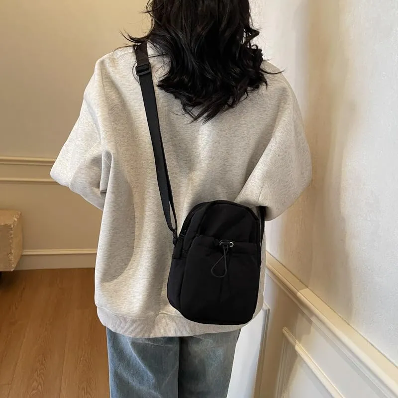 Phone Bag for Women Small Crossbody Shoulder Purse Minimalist Lightweight Messenger Bag for Daily Casual Travel and Outings