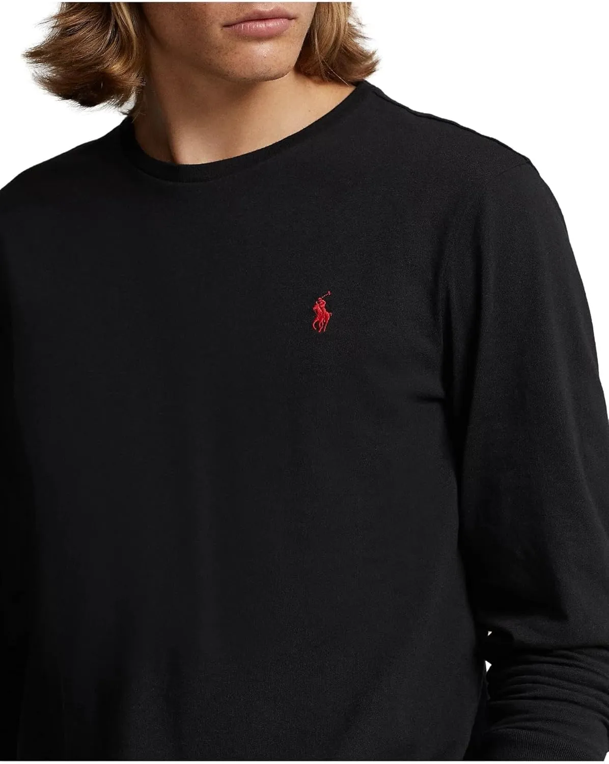 POLO RALPH LAUREN Men's Classic Fit Soft Touch Long-Sleeve Tee
