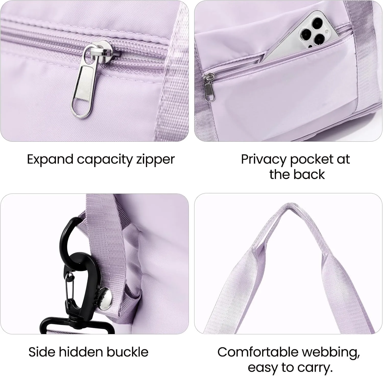 Pool Travel Duffle Bag - Overnight Shoulder Bag for Women, Waterproof Weekender Bag Carry On Tote Bags Sports Tote Gym Bag for Women