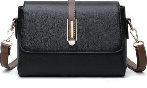 PU Leather Shoulder Bag Soft Multi Functional Large Capacity Women Purse Shoulder Bag for Wandering Shopping