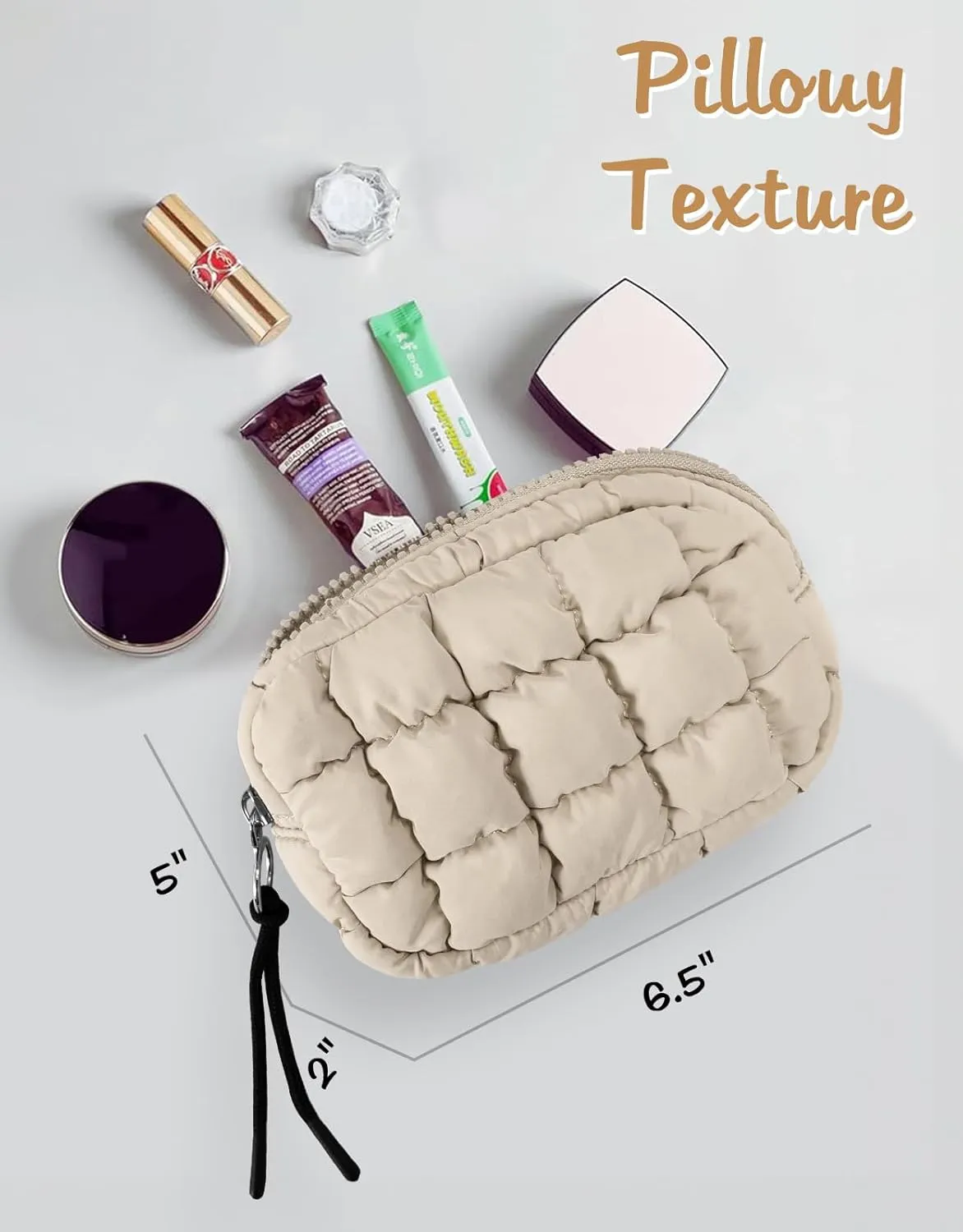 Puffer Tote Bag for Women Large Quilted Puffy Lightweight Carryall Crossbody Tote Bag for Women
