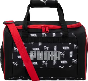 PUMA Evercat Transformation 14" Junior Duffel Bag (Black/Red, One Size)