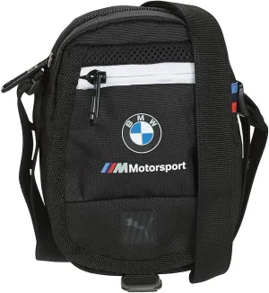 PUMA x BMW M Motorsport Small Portable Shoulder Bag (Black)