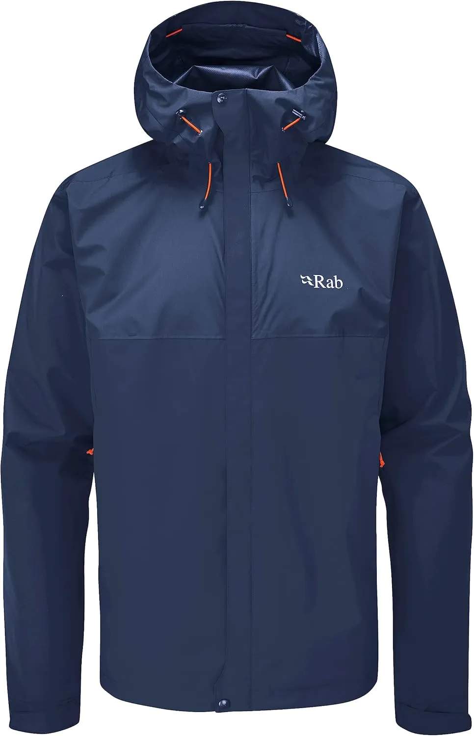 Rab Men's Downpour Eco Waterproof Breathable Jacket for Hiking & Climbing