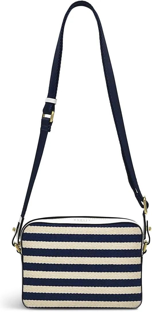 RADLEY London Cromer Way Stripe Women’s Mini Fabric Zip Around Crossbody Bag
