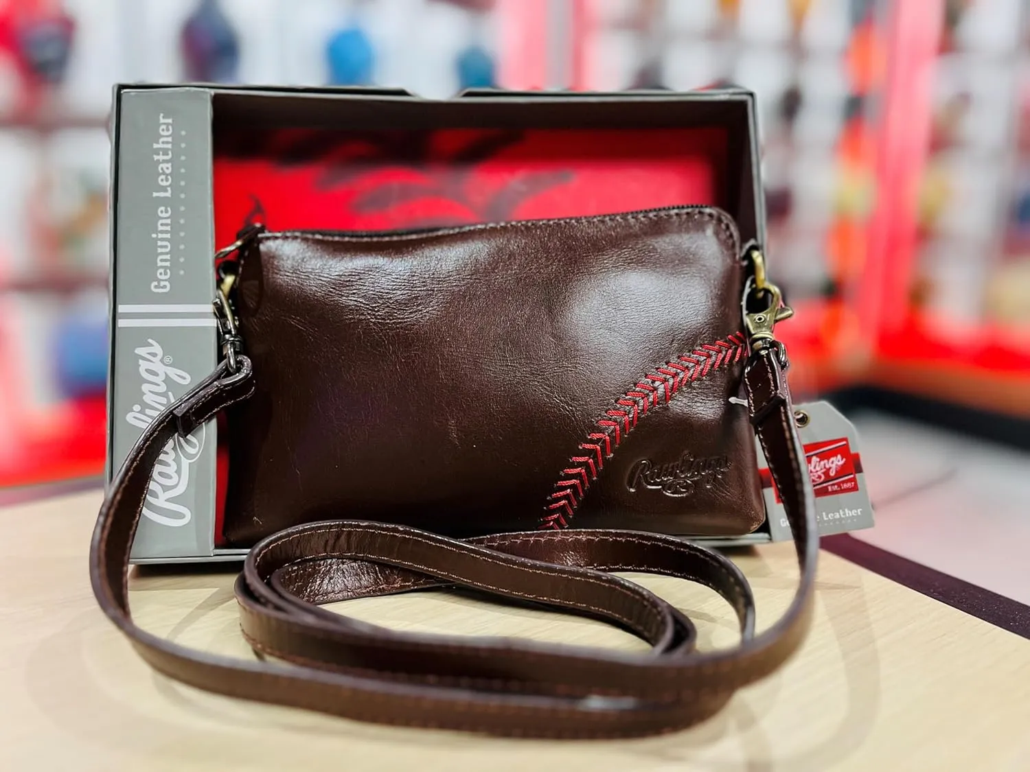 Rawlings | Women's Leather Handbag Collection | Clutch/Crossbody/Wristlet Options | Multiple Styles & Colors