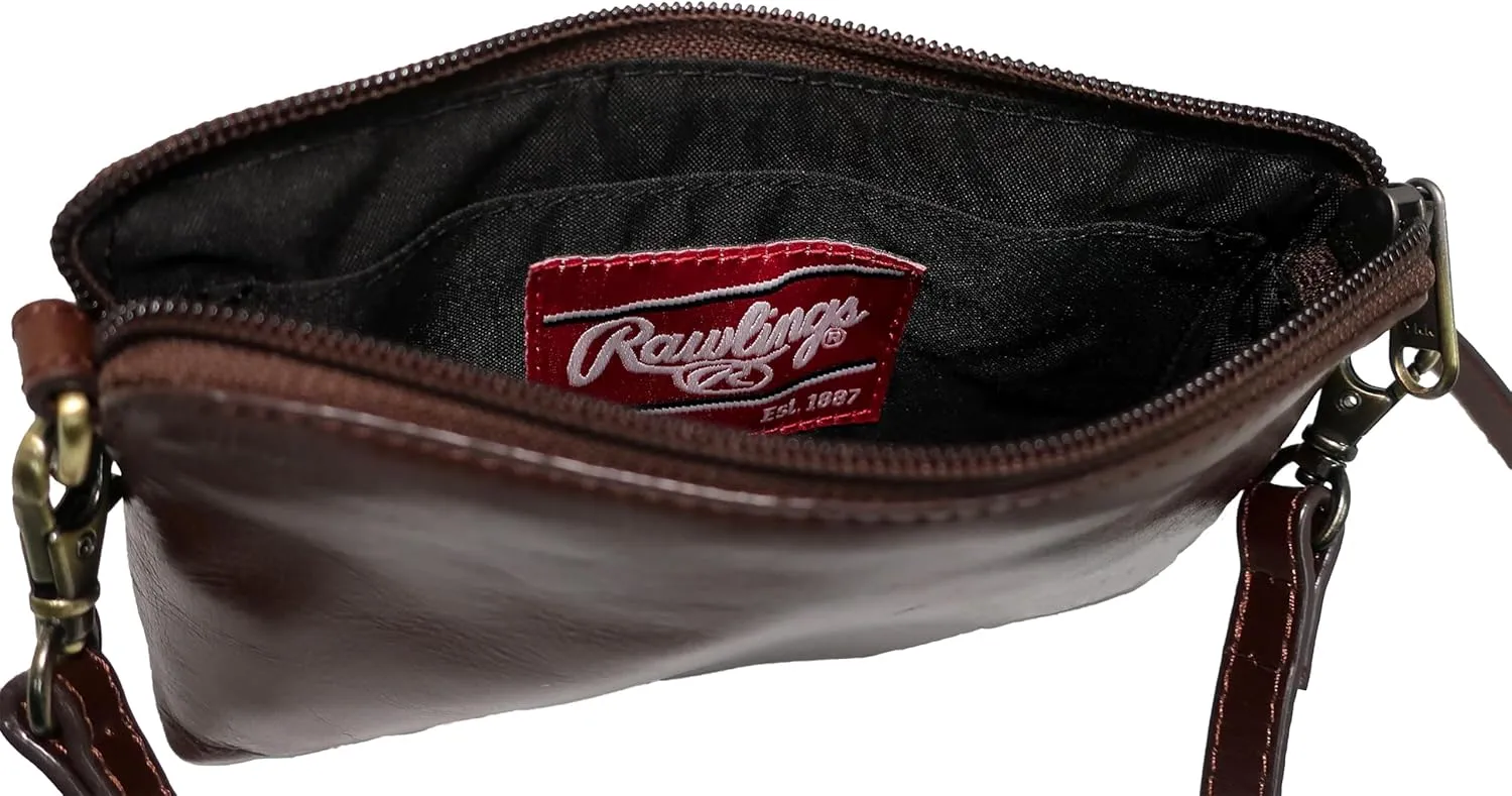 Rawlings | Women's Leather Handbag Collection | Clutch/Crossbody/Wristlet Options | Multiple Styles & Colors