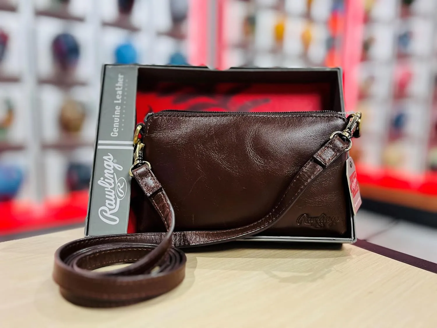 Rawlings | Women's Leather Handbag Collection | Clutch/Crossbody/Wristlet Options | Multiple Styles & Colors