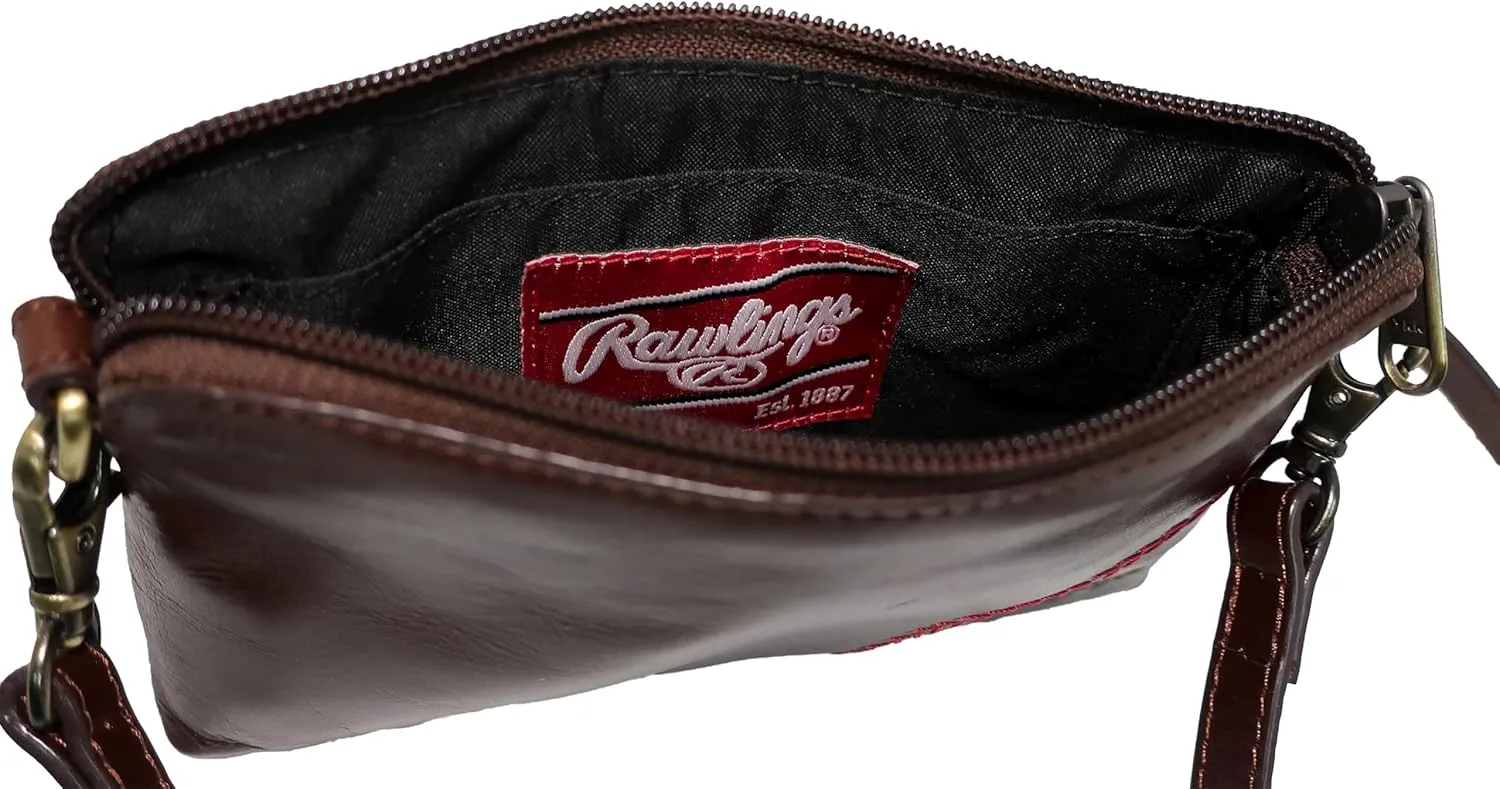 Rawlings | Women's Leather Handbag Collection | Clutch/Crossbody/Wristlet Options | Multiple Styles & Colors