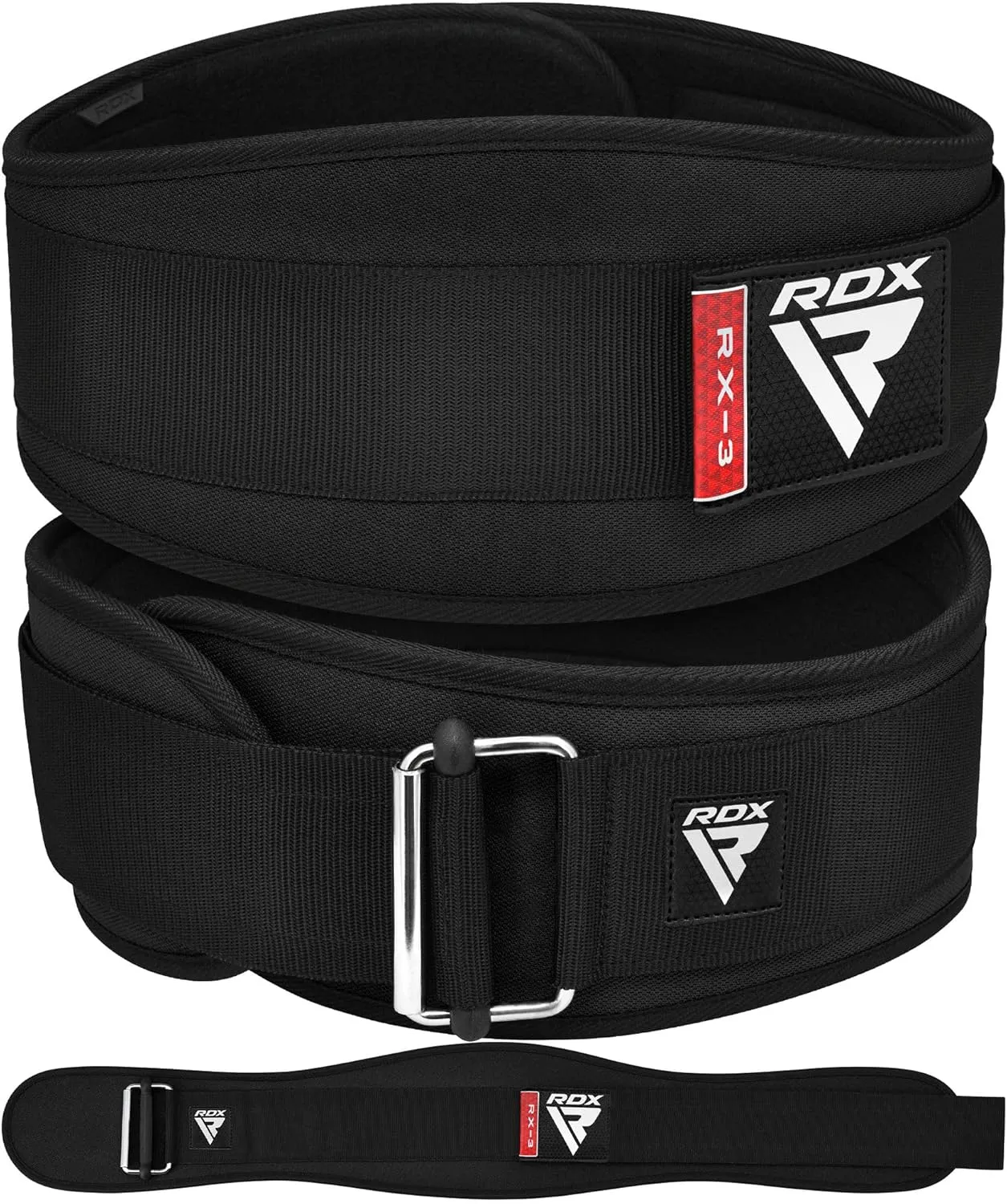 RDX Weight Lifting Belt AUTO LOCK, 6.5” Padded Back Support, Men Women Gym Fitness Strength Training, Bodybuilding Powerlifting Weightlifting Workout, Deadlift Squat, Pro Exercise Equipment